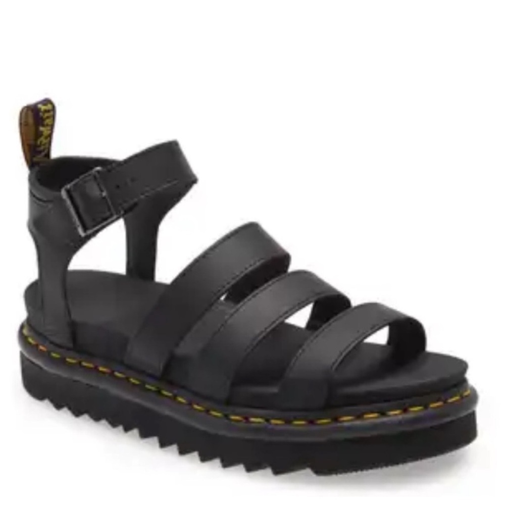 NWOT Dr. Martens Blaire Hydro Leather Sandals Size 9 Women’s